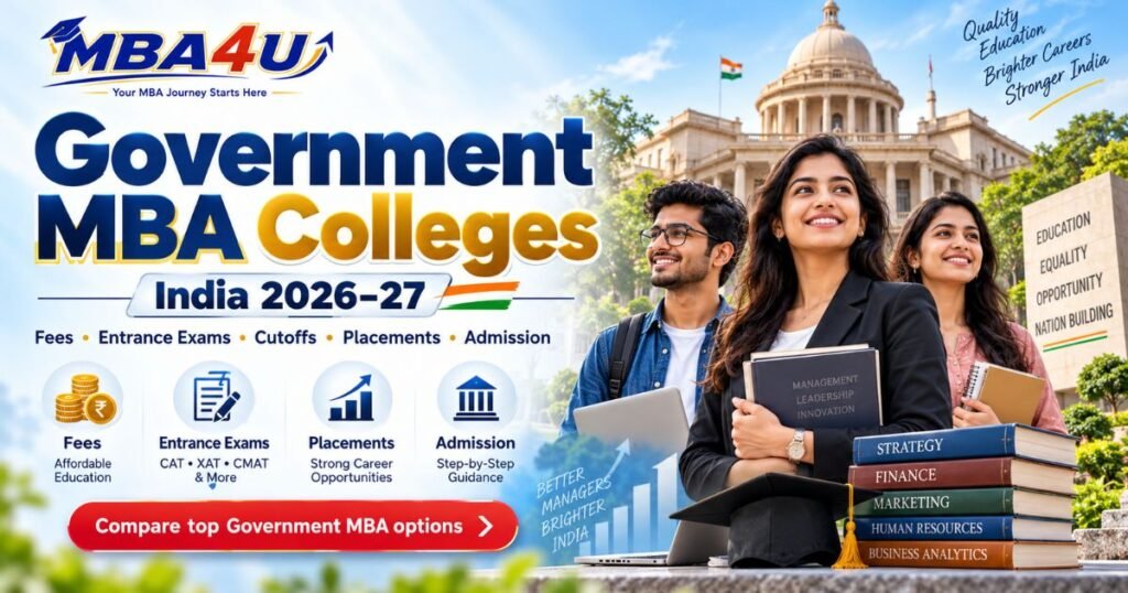 Government MBA Colleges in India