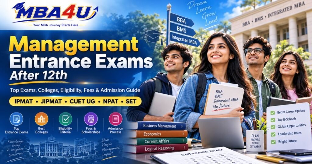 Management Entrance Exams After 12th