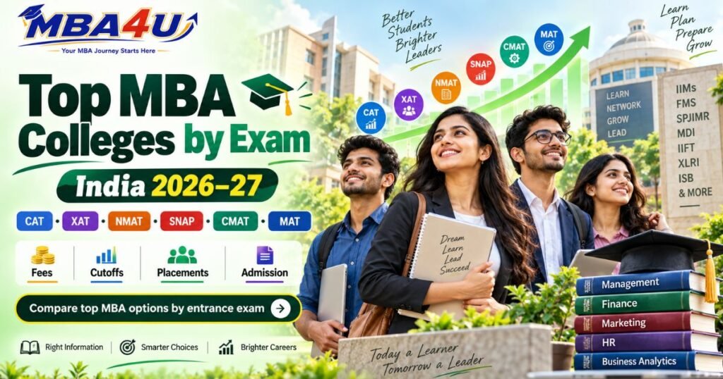 MBA Colleges by Entrance Exam