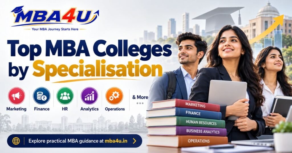 Top MBA Colleges by Specialisation