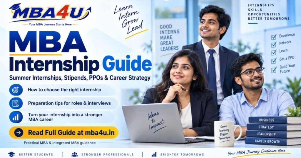 MBA Internship Guide in India
