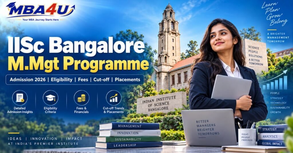 IISc Bangalore M.Mgt Business Analytics Admission 2026