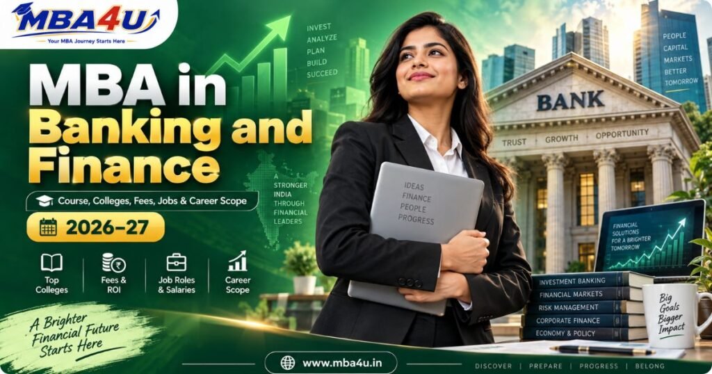 MBA in Banking and Finance in India 2026